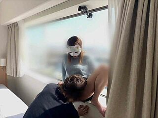 Adultery Sex In See-Through Glass Room