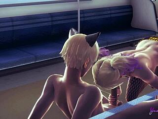 สุยไซด์สควอด ยาโอย - ดูสกิลฟันบอยฮาร์ลีย์ ควินน์ ใช้มือปาก