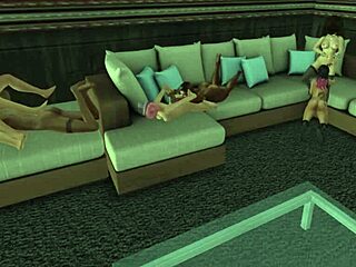 The Invitation to a Lesbian Gathering on the Sofa