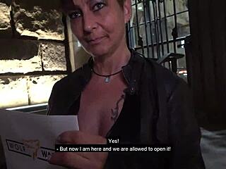 tattooed milf meets young guy on dtfdating, they fuck in doggystyle and more