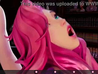 lick that big ass in cartoon anal scene