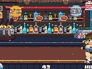 Riding in cute hentai game with giant boobs! 🍈