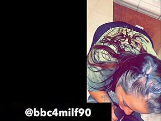 Thick latina hotwife sucking and fucking bbc