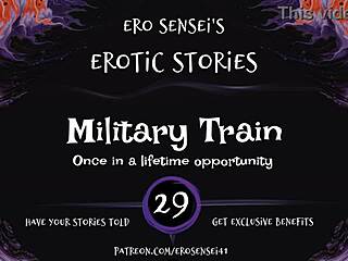 Military Train Erotic Audio Brings Women to Orgasm in Fetish POV