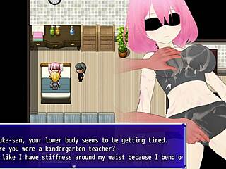 i feel the cuckold play unfolding in this anime scene with toys and games