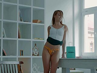 Fitting-Room - Alexis Crystal Masturbates While Trying Panties