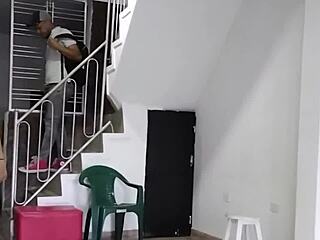 i discovered my stepsister fucking her boyfriend and recorded it for her to do the same to me part 2