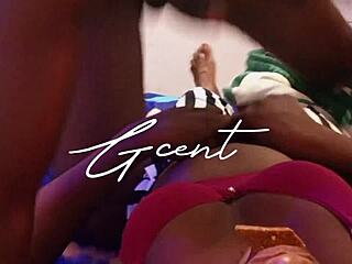 My GIRLFRIEND came for a VISIT and got her CLOTHES RIPPED