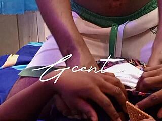 My GIRLFRIEND came for a VISIT and got her CLOTHES RIPPED