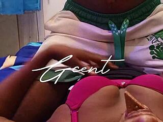 My GIRLFRIEND came for a VISIT and got her CLOTHES RIPPED