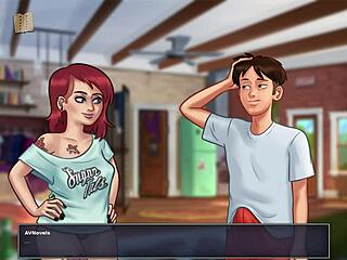 Summertime Saga 64: Anime Hentai Adventure with Big Tits