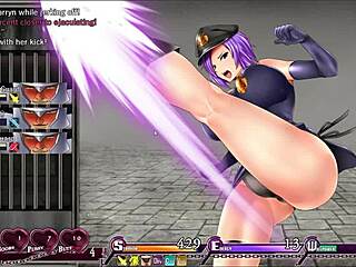 Karryn's prison hentai: chief wanks two horny guards