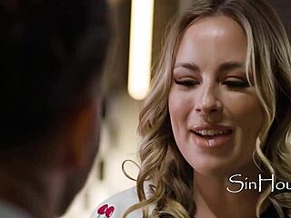 Anna Claire Clouds says she needs an oil change from Seth Gamble's rough face sitting and fucking.