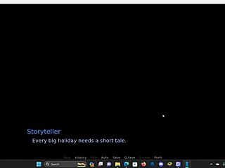 Amy reacts annoyingly to early Christmas porn with huge monster cock squirting