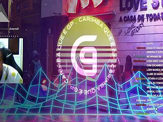 Brazilian solo performer shows softcore in web chat season 2 episode 3.