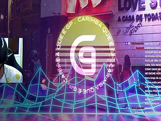 Brazilian solo performer shows softcore in web chat season 2 episode 3.