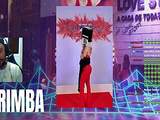 Brazilian solo performer shows softcore in web chat season 2 episode 3.