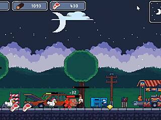 in the deep forest love hotel, the asian dancer gets multiple creampies in this hentai game