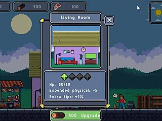 in the deep forest love hotel, the asian dancer gets multiple creampies in this hentai game