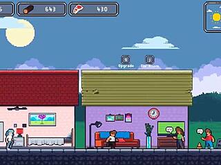 in the deep forest love hotel, the asian dancer gets multiple creampies in this hentai game