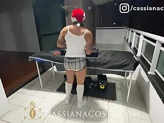 Homemade christmas video from cassi dj natalina for fans to enjoy