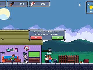 in the deep forest love hotel, the asian dancer gets multiple creampies in this hentai game