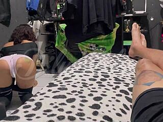 Naughty Maid Wants Sex During Service!