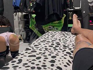 Naughty Maid Wants Sex During Service!