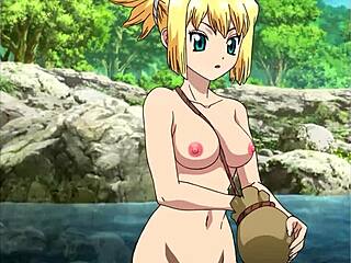 hey, check out kohaku from dr stone in action