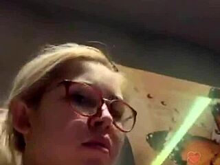 Russian Slut Teases with Tits on Periscope, Hiding and Revealing