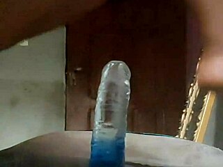 I ride dildo on my big ass