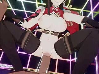 Masked Bitch Beidou Sex Ride In 3D Porn