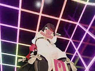 Masked Bitch Beidou Sex Ride In 3D Porn