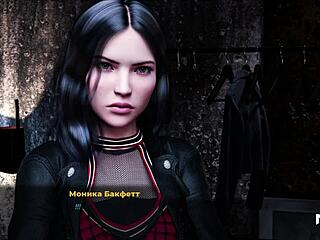 Oiled-Up Anime Model Dances Seductively in Game