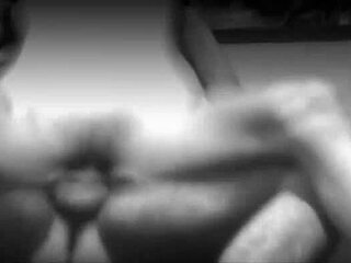 Skinny Wife Plays Playfully in Front of the Camera