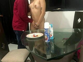 Homemade taboo sucking with fetish toppings in doggystyle.