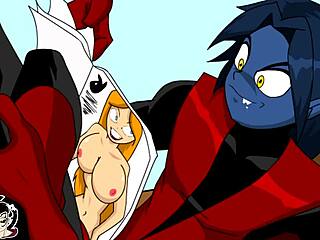 Nightcrawler TELEPORT FAIL In Anime Cartoon With Flashing Blooper Moments