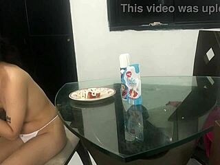 Homemade taboo sucking with fetish toppings in doggystyle.