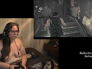 Naked Evil Within Play Through Part 4 With Big Tits Tattoo Monster