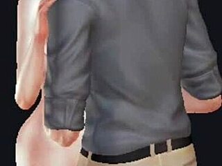 hentai 3d - get fuck with big boob chick