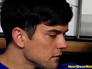 Unexpected twist when a gay pornstar connects intimately with a straight newcomer.