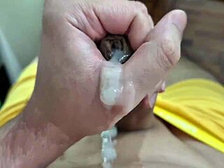 Watch This Cute Twink Jerk Off Solo Until He Cums! So Intense!