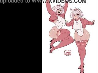 Elphelt Valentine Slideshow Shows Big Tits and Ass in Guilty Gear!