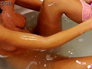 Super Hot College Student Reveals Perfect Pussy While Bathing in POV Interview