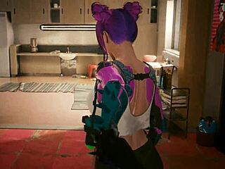 rita wheeler - laguna bend sex scene cyberpunk 2077 in-game ultra settings