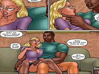 lesson from the neighbor pt 2 - cheating wife first time getting her pussy eaten by bbc black stud