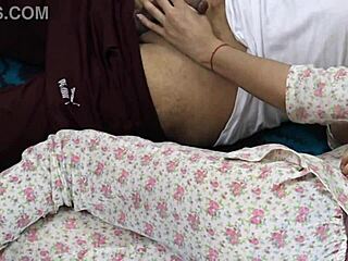 Indian Wife's Intense Interracial Muff Diving and Anal Sex