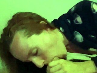 Fucked hard in the mouth and swallowing a huge mouthful of cum.