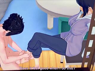 Koikatsu Hinata and Sakuke Naruto in Uncensored Anime Sex! Wild Action by Thereal3dstories 😍