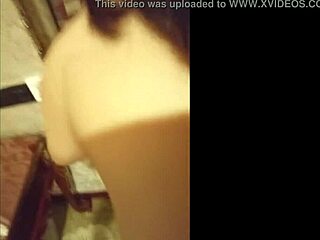 Asian girl bends over for doggystyle fucking and facial